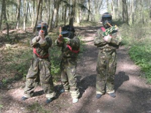KIDS PAINTBALL PARTY